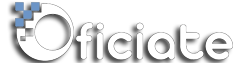 Oficiate (logo en blanco)